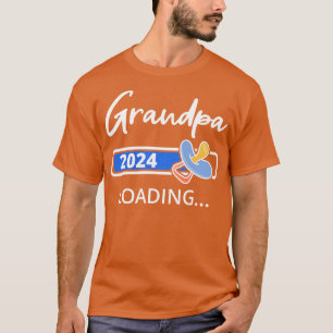 T-shirt Grand-Père 2024 Chargement Que J'Ai Promu Au Grand