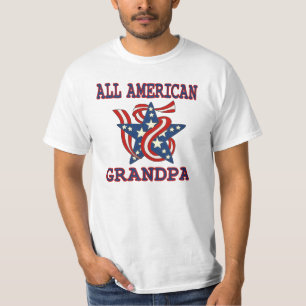 T-shirt Grand-père américain Patriotique