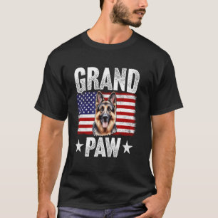 T-shirt Grand-père Berger allemand Grand-papa Fête des pèr