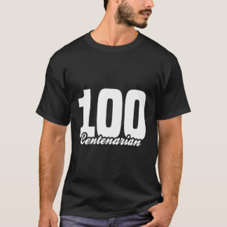 T-shirt Grand-Père Centenaire Grand-Mère 100 Ans 100E Bi