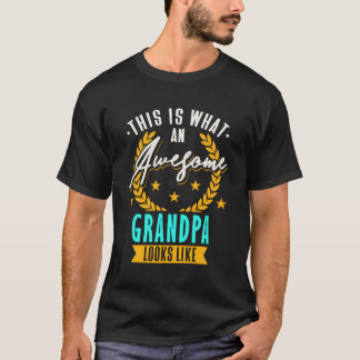 T-shirt Grand-Père C'Est Un Grand-Père Magnifique, Ça A L'