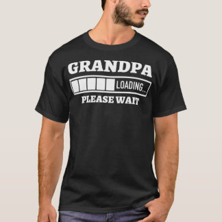 T-shirt grand-père chargement fitness shirt cadeau