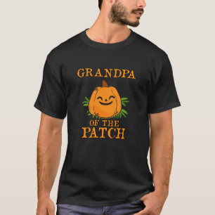 T-shirt Grand-père citrouille de la famille Patch Hallowee