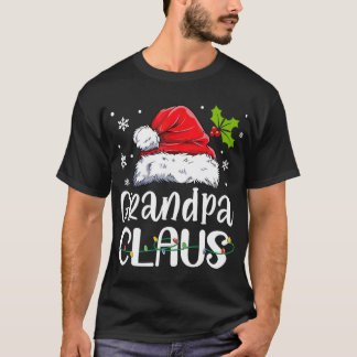 T-shirt Grand-père Claus Chemise Noël Pyjama Famille Match