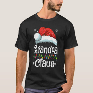 T-shirt Grand-père Claus, Famille Correspondante Grand-pèr