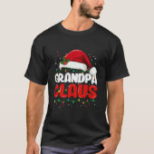 T-shirt Grand-père Claus Noël Noël Noël Père Noël Hommes M (Devant)