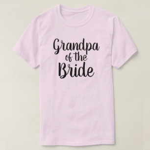 T-shirt Grand-père de la mariée