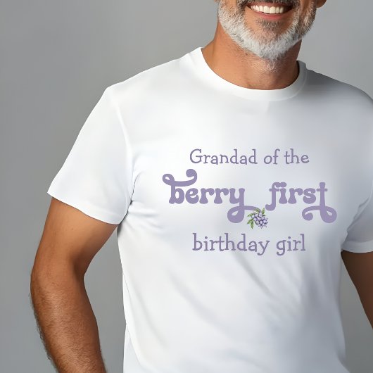 T-shirt Grand-père de la première fée de Berry Premier ann