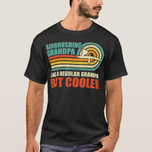 T-shirt Grand-Père De L'Air Comme Un Grand-Père Régulier