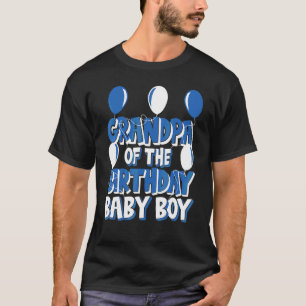 T-shirt Grand-Père De L'Anniversaire Baby Boy Toddler Part