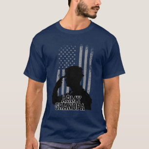 T-shirt Grand-père de l'armée