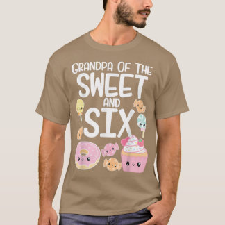 T-shirt Grand-Père De Sweet & Si Candy Thème Anniversaire 