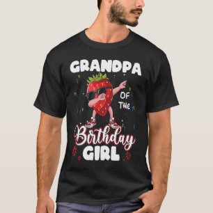 T-shirt Grand-père des amoureux des fruits de la fille de 