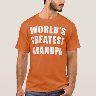 T-shirt Grand-père du monde