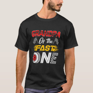 T-shirt Grand-père du rapide 1er anniversaire voiture fami