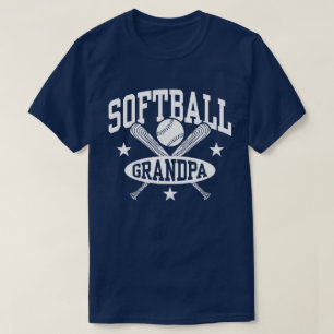 T-shirt Grand-père du softball