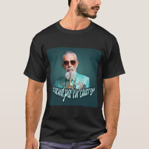 T-shirt grand-père en charge