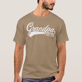T-shirt Grand-père est 2022 pour grand-père d'être