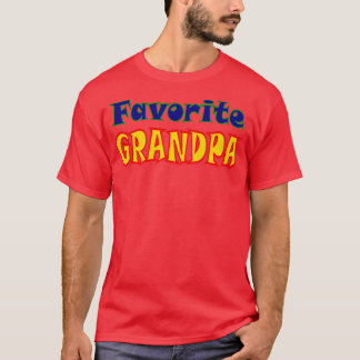 T-shirt Grand-père favori