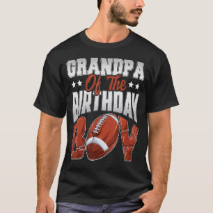 T-shirt Grand-père Football anniversaire Garçon Famille Ba