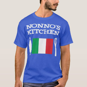 T-shirt Grand-père italien de cuisine Mens Nonno