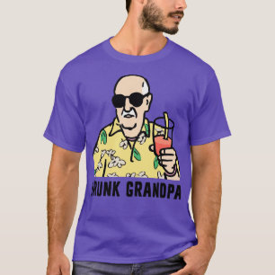 T-shirt Grand-père ivre