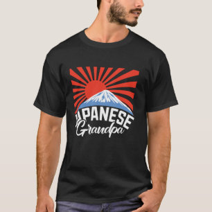 T-shirt Grand-père japonais long manches T chemise