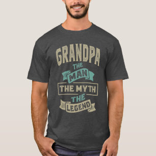 T-shirt Grand-Père Le Mythe La Légende