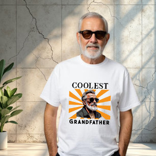T-shirt Grand-père le plus frais Funny Retro Cool lunettes