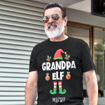 T-shirt Grand-père onze family matching christmas<br><div class="desc">Get into the holiday spirit with this fun grand-père 1 t-shirt which is part of a matching family onze outfit containing containing toxits for any member of the family. Perfect for any Christmas family reunion, this t-shirt a cute onze et fun legs, with the caption Grandpa onze dans a white...</div>