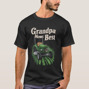 T-shirt Grand-père tond le meilleur paysagiste jardinier t