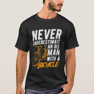 T-shirt Grand-père Vieux Vélos Grand-père Vélo Tour