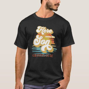 T-shirt Grand-Père Voici Le Fils Baby shower Famille Matc