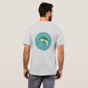 T-shirt Grand-père's Favori Fishing Buddy