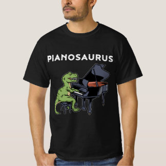 T-shirt Grand Piano Pianiste Cadeau Dinosaure Musique Pian
