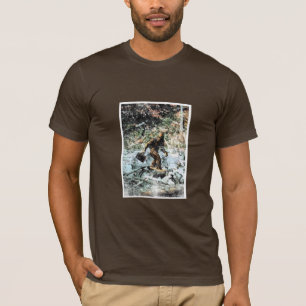 T-shirt Grand pied allant travailler