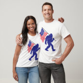 T-shirt Grand pied patriotique (Unisexe)