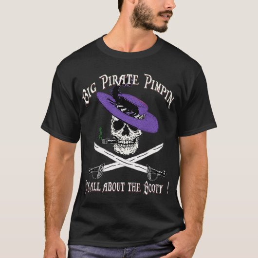 T-SHIRT GRAND PIRATE PIMPIN ! (Devant)