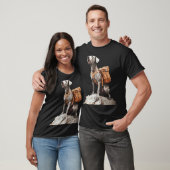 T-shirt Grand Pitbull Dane (Unisexe)
