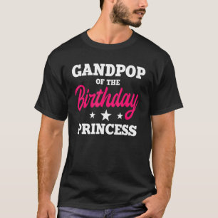 T-shirt Grand-Pop De L'Anniversaire De La Princesse D'Anni