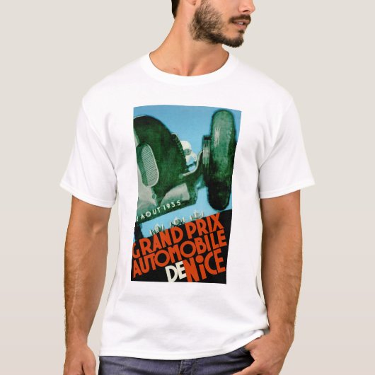 T-shirt Grand Prix Automobile de Nice (Devant)