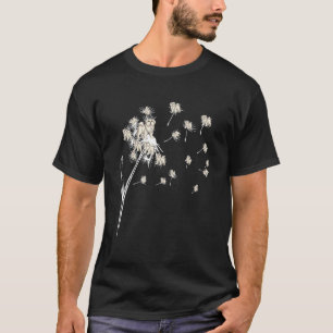 T-shirt Grand Pyrénées Dandelion Flying Flowers Chien