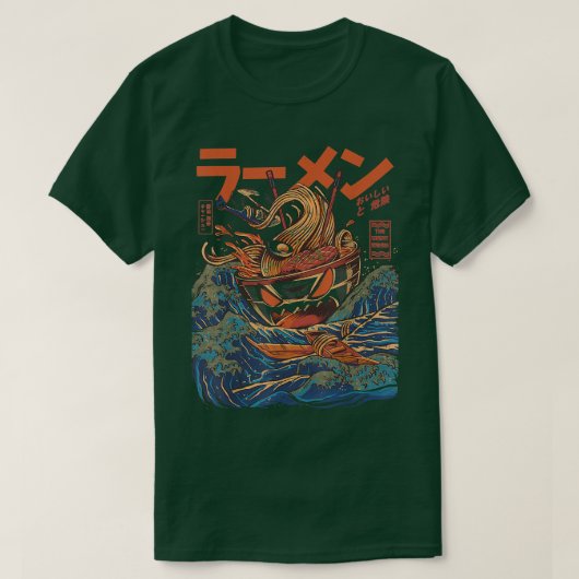 T-shirt Grand Ramen de Kanagawa (Design devant)