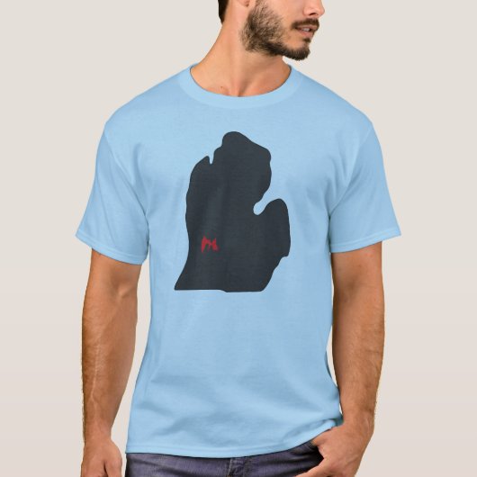 T-shirt Grand Rapids Michigan (Devant)