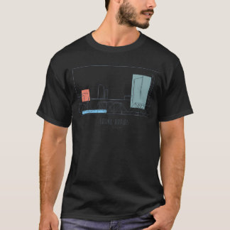 T-shirt Grand Rapids Michigan Travel Poster Style Art
