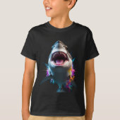 T-shirt grand requin blanc (Devant)