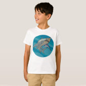 T-shirt Grand requin blanc (Devant entier)