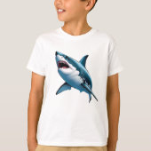 T-shirt Grand requin blanc (Devant)