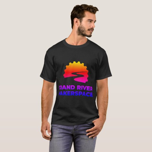 T-shirt Grand River Makerspace Tee - shirt (Devant entier)
