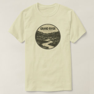T-shirt Grand River National Grassland Stream